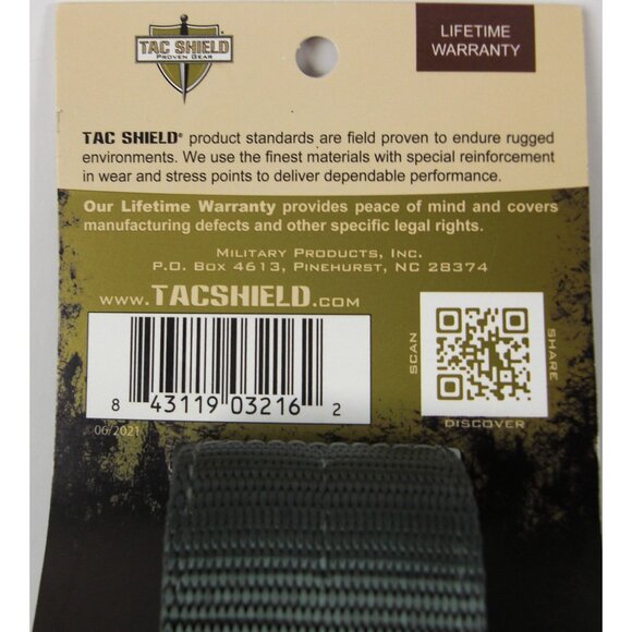 Tactical Rigger Belt Green Size 30"-34" Heavy Duty Hybrid-Release EDC Belt NEW - Picture 2 of 5